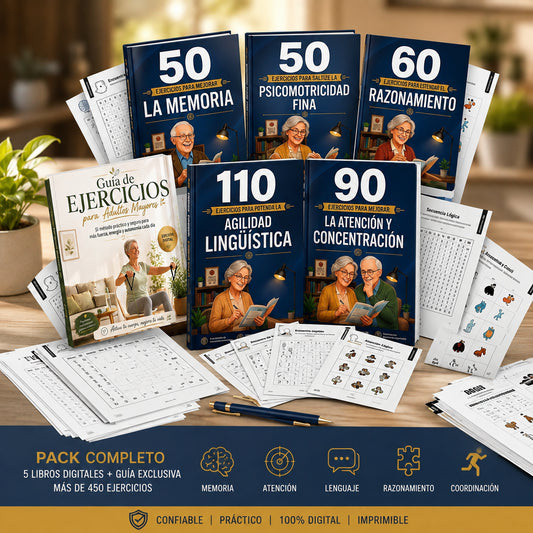 Mega Pack imprimible Mente  y Cuerpo Activo PRO + 6 Bonos
